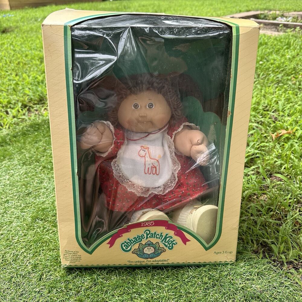 Vintage 1983 1985 Coleco Blanche Alisha 3900 Cabbage‎ Patch Doll New In Box